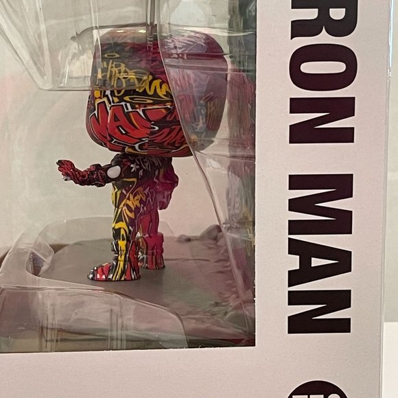 Funko Pop Street Art Iron Man Deluxe Figure #753 - Picture 6 of 6